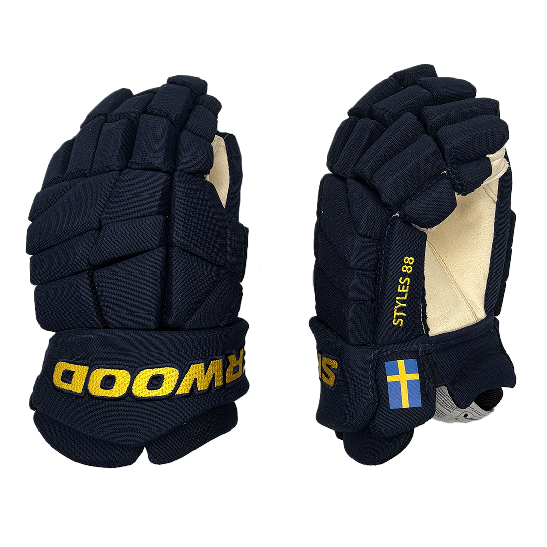 William Nylander - Code Encrypt Pro Stock Hockey Glove - Four Nations (Sweden)